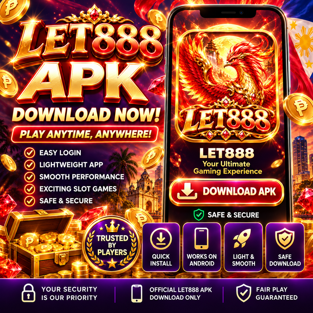 LET888 APK download with phoenix logo for Android